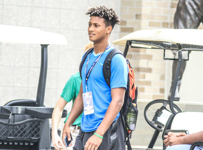 Notre Dame WR commit Jordan Pouncey has been playing RB lately