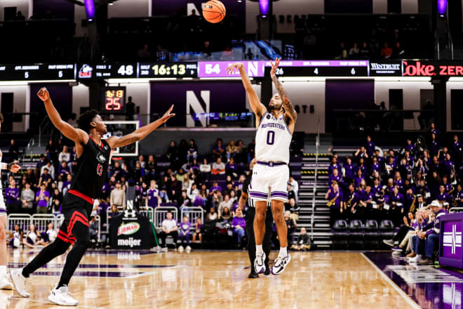 Boo Buie scored 16 of his 23 points in the second half to lead Northwestern.