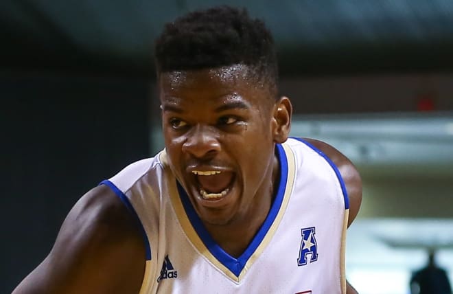 Junior Etou fueled Tulsa to a Mayor's Cup win over ORU on Monday.