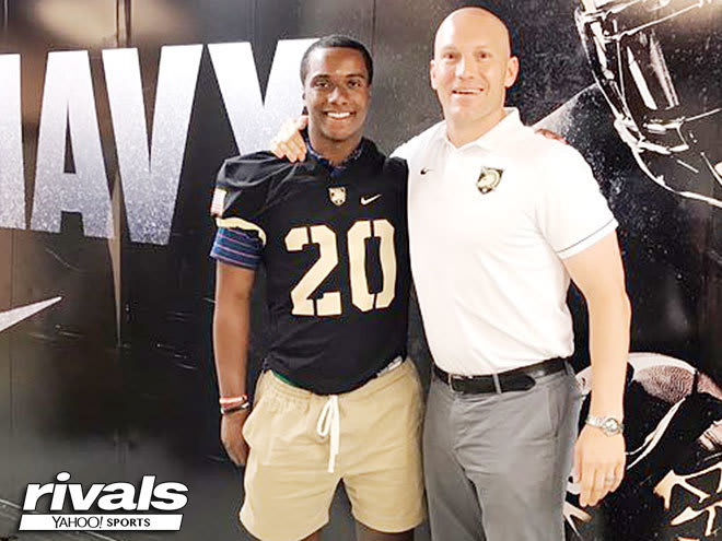 OLB Jonathan Haynes impressed with this visit to Army West Point
