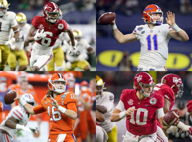 Trevor Lawrence finalist for the Heisman Trophy