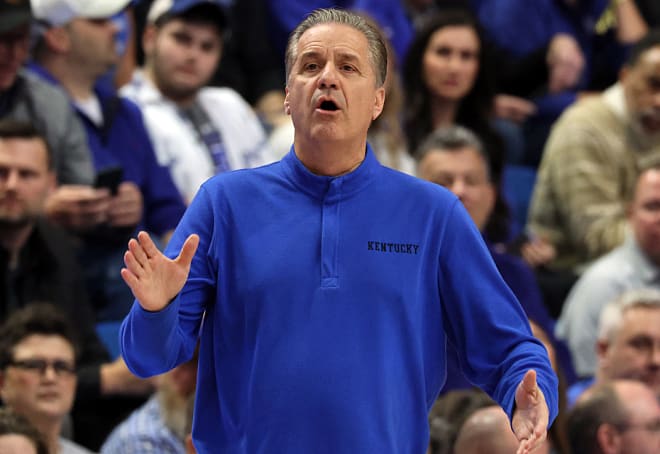 Kentucky head coach John Calipari. 