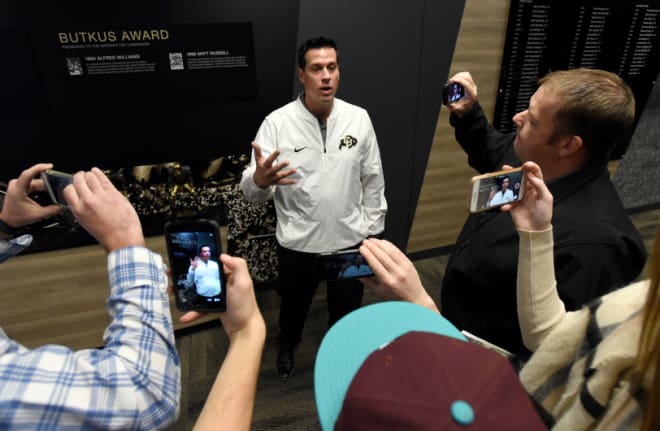 All eyes (and cameras) will be on Colorado's first-year defensive coordinator D.J. Eliot on Friday night