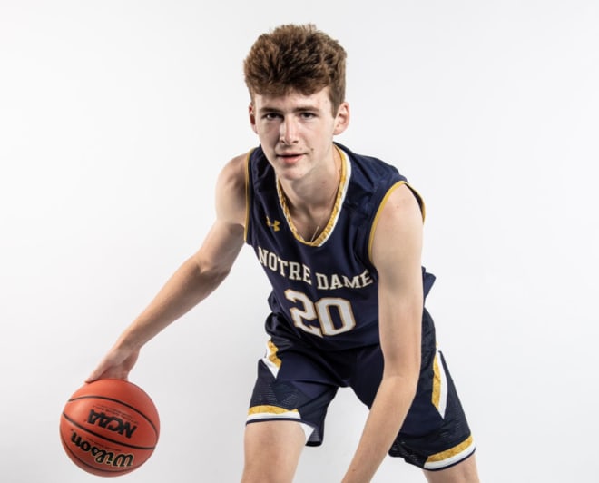 South Bend (Ind.) St. Joseph guard JR Konieczny is excited about his offer from the Notre Dame Fighting Irish