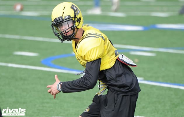 4-Star safety K.J. Jarrell practices in San Antonio for the Army All-American Bowl