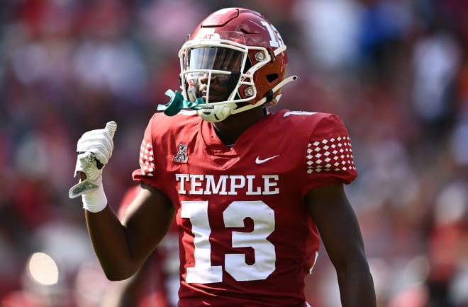 Temple Owls linebacker Layton Jordan 