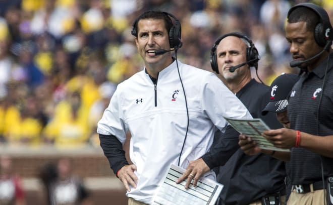Luke Fickell was 57-18 in six seasons at Cincinnati, including three conference championships and a berth in the College Football Playoffs 