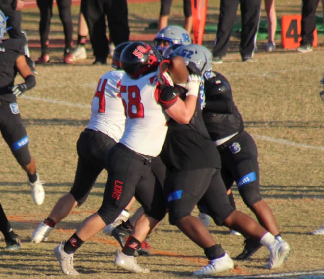 Liberty OG Braden Croteau