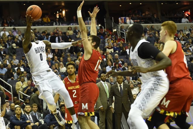 Maryland's Ivan Bender (No. 13) has been a difference maker defensively for the Terps. 