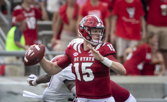 Sixth-year senior quarterback Ryan Finley threw for 309 yards and two scores but was not satisfied after the win.