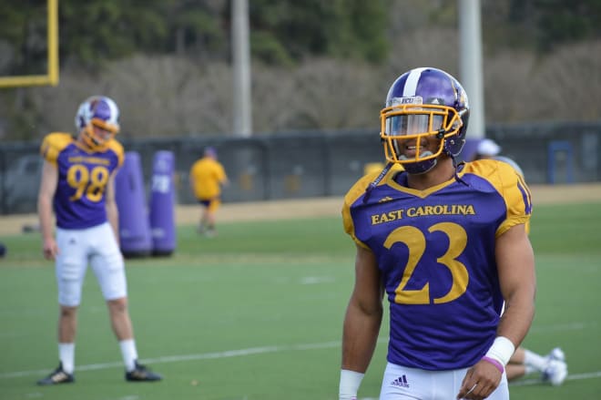 ECU wide receiver Quay Johnson says that hard work during the offseason could pay dividends.