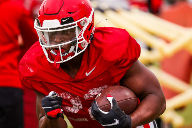 Branson Robinson may actually be ready for the start of fall practice.