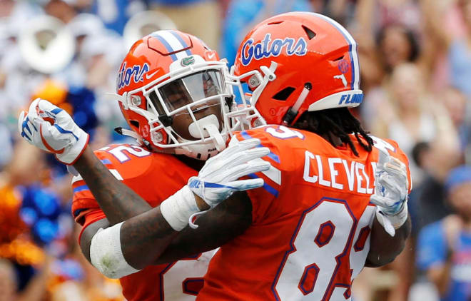 Tyrie Cleveland with a rare opportunity to celebrate in 2017