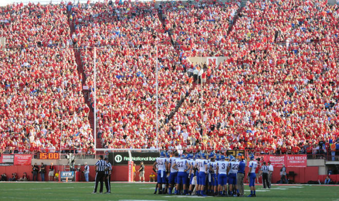 Improving the game day experience of the 98-row south end zone in Memorial Stadium is on short list of priorities going forward.