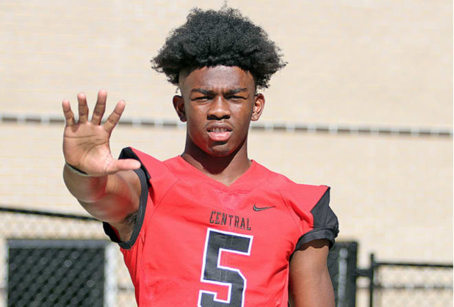 Five-star Justyn Ross of Phenix City (Ala.), the nation's No. 2 wide receiver.