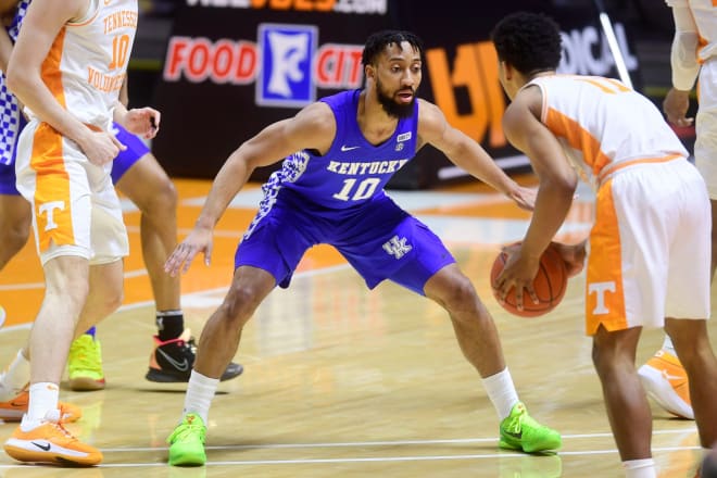 Davion Mintz led the Cats in scoring during his first season with UK.