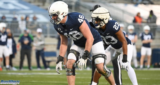 Penn State Nittany Lions football defensive end Nick Tarburton is healthy and ready to contribute this season. 
