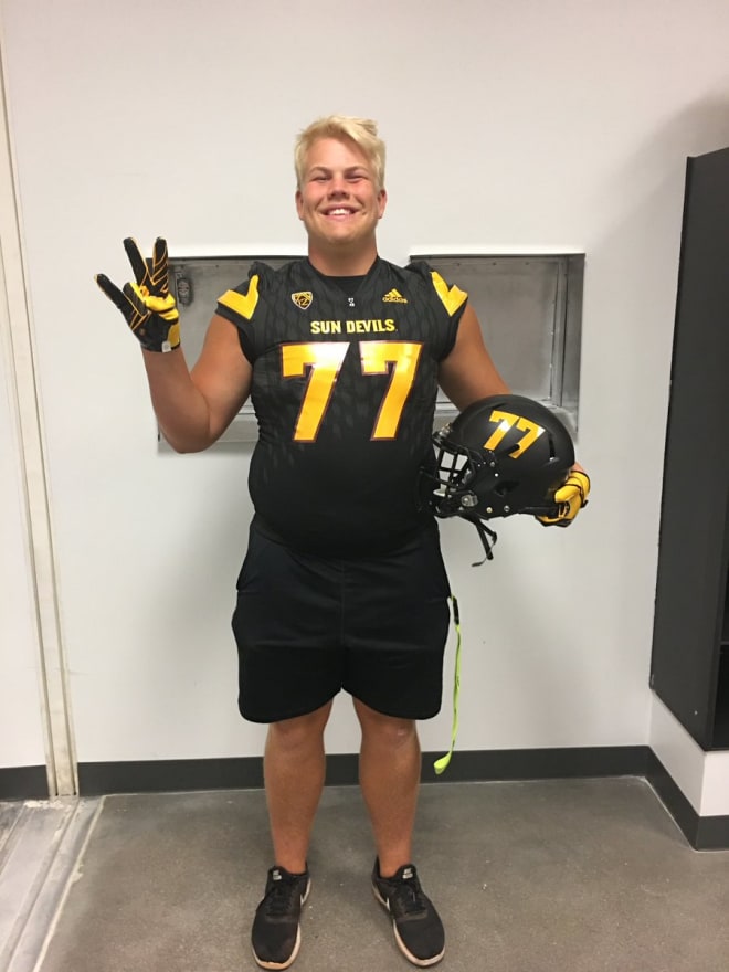 Recruiting process moving at a rapid pace since Arizona State offered Hunter Mayginnes nearly a month ago