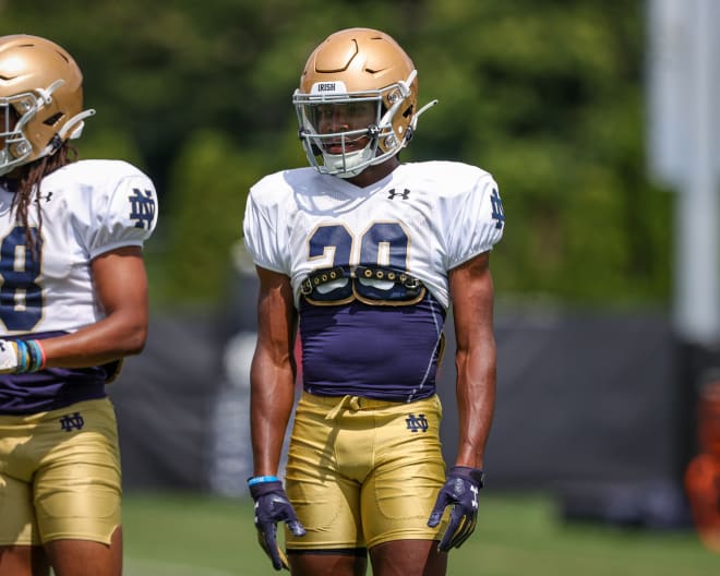 Notre Dame Football roster with frehmen jersey numbers and changes - One  Foot Down