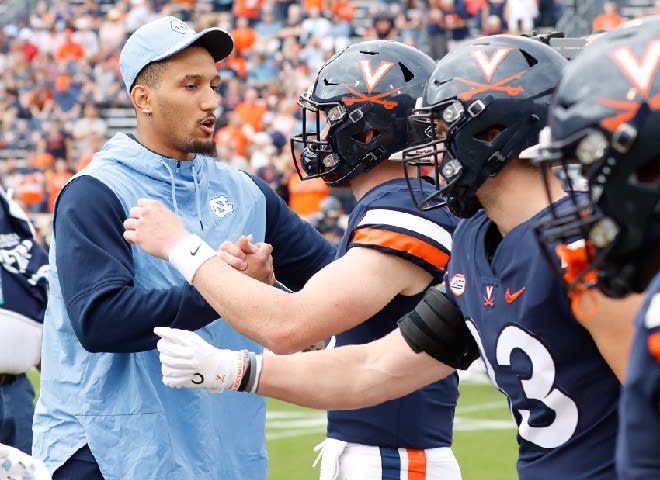 Former Virginia linebacker Noah Taylor is out for the season, but he still impacted the Tar Heels on Saturday.