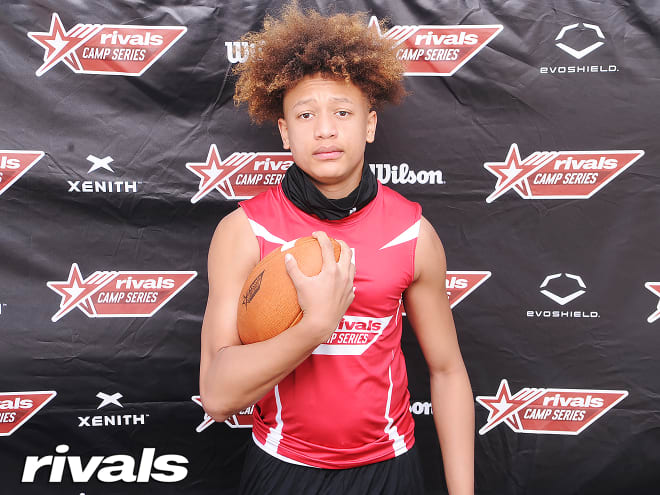 Three-star safety Jaiden Spearman was on campus for Wisconsin's junior day on Saturday. 