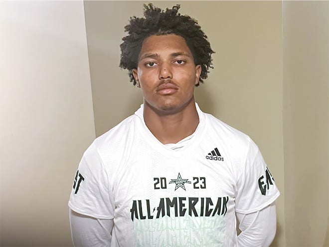 Alabama 2023 four-star DE Tomarrion Parker 