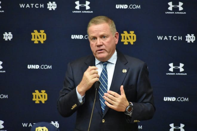 Kelly noted that the Irish need to be efficient on offense against the Midshipmen, finishing drives with touchdowns instead of field goals.