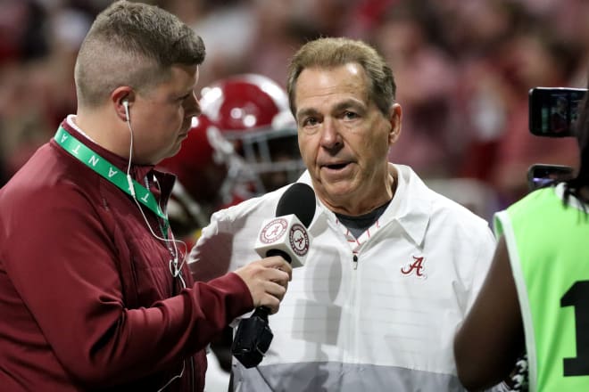 Nick Saban To Espn Im Always Going To Be Here For Alabama