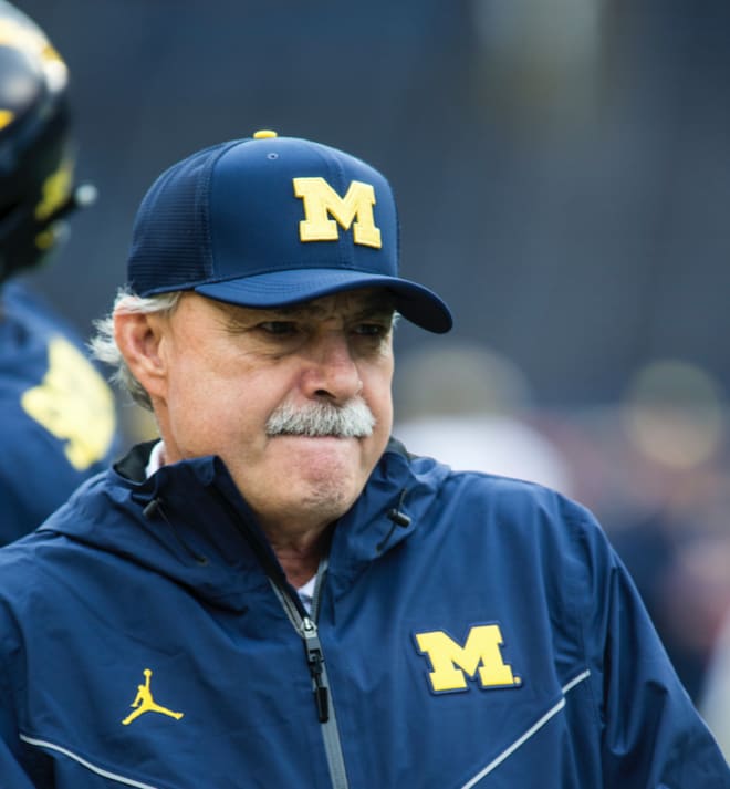 Michigan Wolverines defensive coordinator Don Brown and his unit held Iowa to there points and one rushing yard Saturday. 