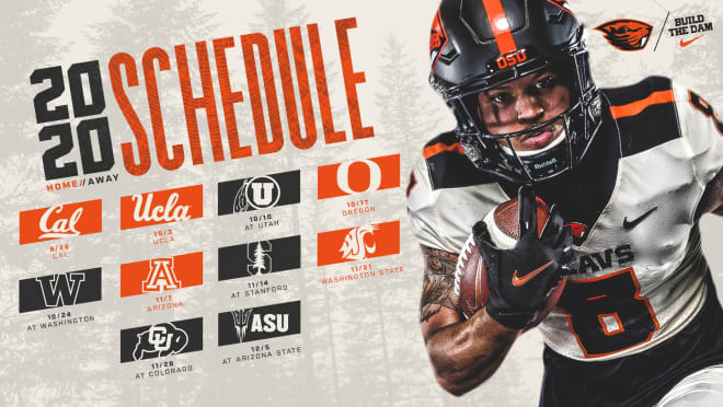 Beaversedge 2020 Oregon State Football Schedule Set