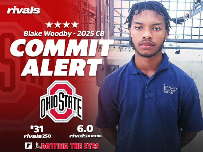 Ohio State adds a commitment from 2025 Rivals250 DB Blake Woodby ...