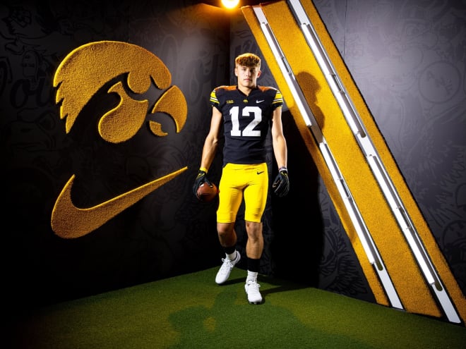 One of the first commits in Iowa's 2024 class, Derek Weisskopf signed his letter of intent Wednesday morning. 