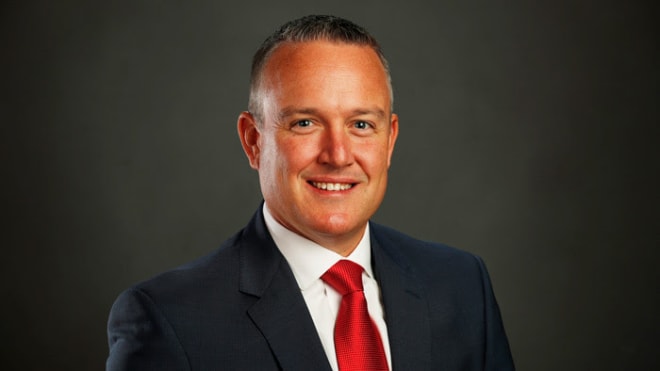 Arkansas State Vice Chancellor for Intercollegiate Athletics Jeff Purinton 