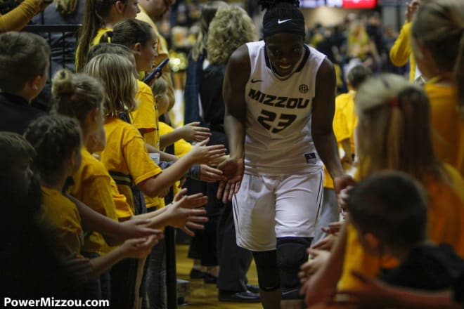 Amber Smith led Missouri in points, rebounds and assists on Thursday night