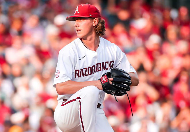 Arkansas LHP Hagen Smith.