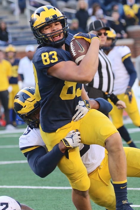 Michigan Wolverines football tight end Erick All is ready for a breakout season