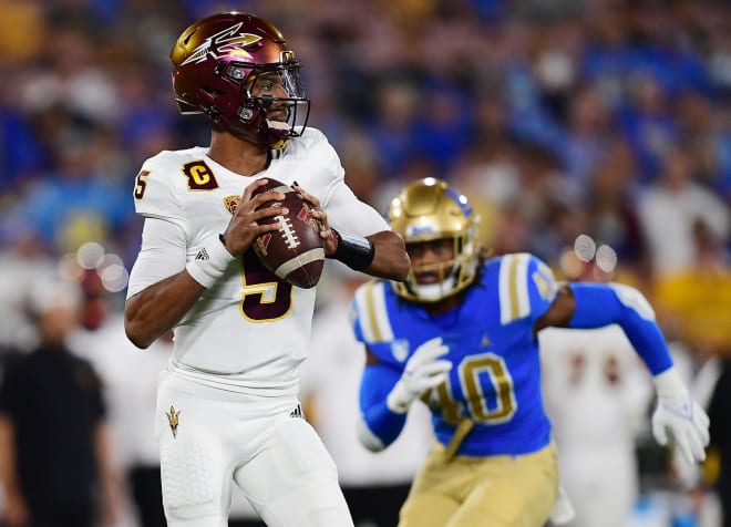 ASU QB Jayden Daniels Announces He Will Return In 2022 - ASUDevils ...