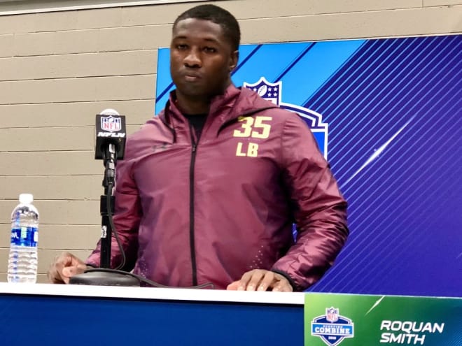 Roquan Smith said leaving Georgia early was not an easy call.