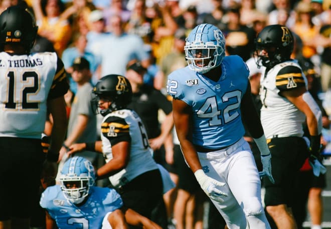 Hopper has played in 27 games as a Tar Heel and will return for another year.