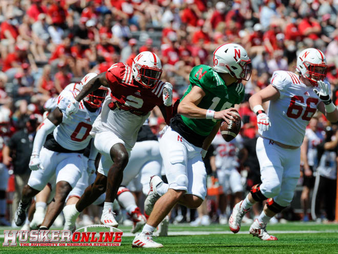 Nebraska's outside linebackers have gone from a concern to a strength over the past year.