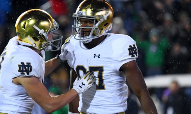 Cincinnati Bearcats wide receiver Michael Young Jr. vs. Notre Dame Fighting Irish football