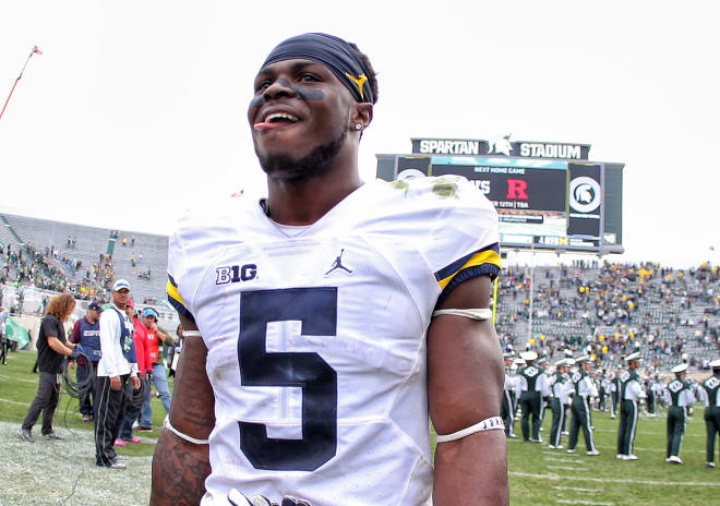 Jabrill Peppers became a first-round pick in the NFL Draft, going to the Cleveland Browns.
