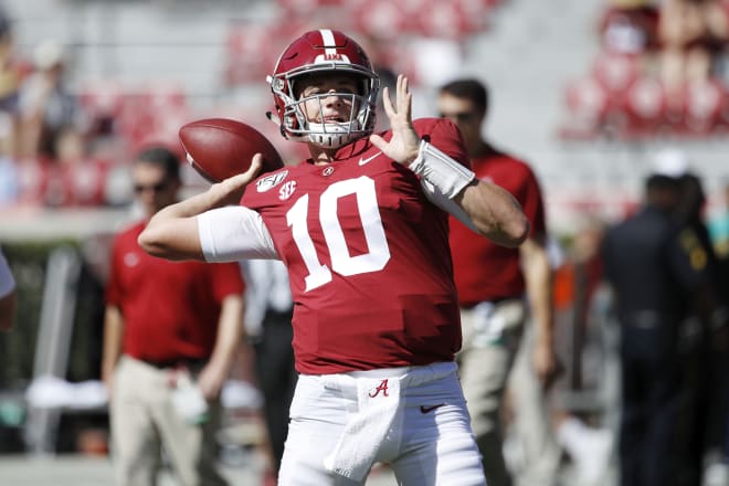 Alabama Crimson Tide quarterback Mac Jones. Photo | Getty Images 