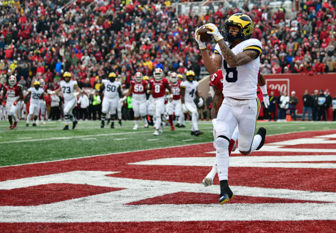 Michigan Wolverines football junior wideout Ronnie Bell led the team in receiving last season.
