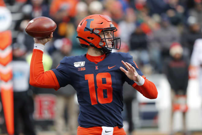 Brandon Peters helped push Illinois to its first bowl since 2014 last season.