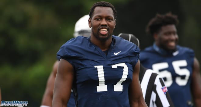 Penn State Nittany Lions football brought in exciting defensive end transfer Arnold Ebiketie from Temple. 