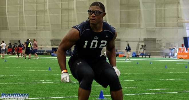 Sherman camped at Penn State in June 2017. 