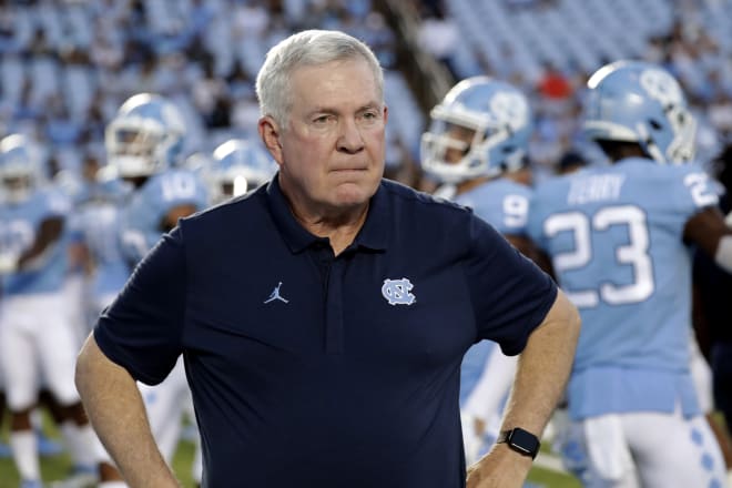 UNC coach Mack Brown