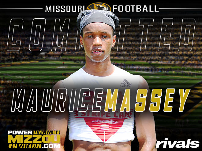 Massey committed to the Tigers over Illinois on Friday.