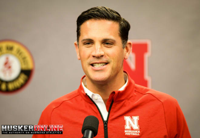 Bob Diaco was officially introduced to the media for the first time as Nebraska's defensive coordinator on Friday. 